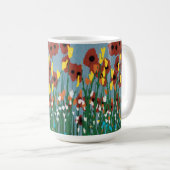 Wildblumen Kaffeetasse (VorderseiteRechts)