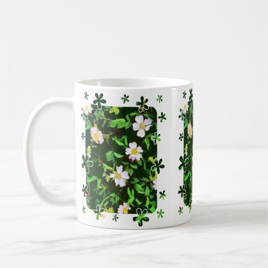 WILDBLUMEN KAFFEETASSE (Links)