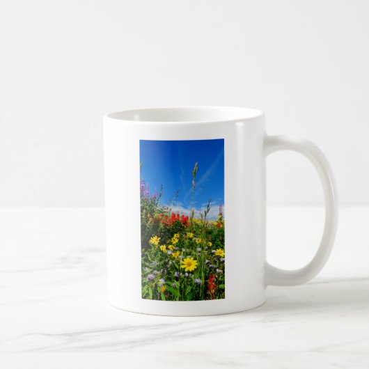 Wildblumen Kaffeetasse (Rechts)