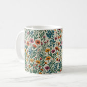 Wildblumen Kaffeetasse (Vorderseite Links)
