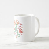 Wildblumen Kaffeetasse (VorderseiteRechts)