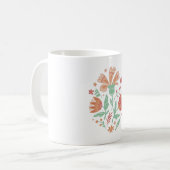 Wildblumen Kaffeetasse (Vorderseite Links)