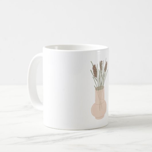 Wildblumen Kaffeetasse (Vorderseite Links)