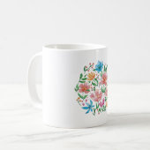 Wildblumen Kaffeetasse (Vorderseite Links)