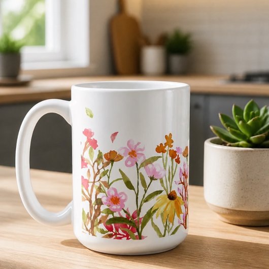 Wildblumen-Kaffeetasse Kaffeetasse