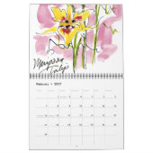 Wildblumen Kalender (Feb 2027)