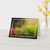 Wildblumen Karte (Gelbe Blume)