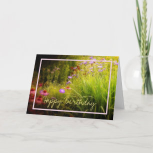 Wildblumen Karte