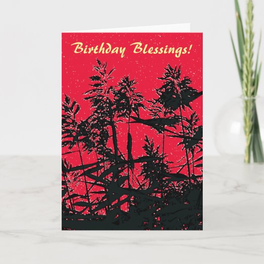 WILDBLUMEN KARTE (Vorderseite)