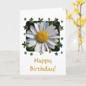 WILDBLUMEN KARTE (Gelbe Blume)