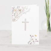 Wildblumen Karte (Vorderseite)