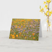 Wildblumen Karte (Gelbe Blume)