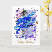 WILDBLUMEN KARTE (Gelbe Blume)