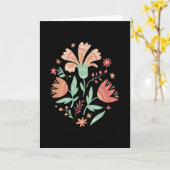 Wildblumen Karte (Gelbe Blume)