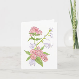 Wildblumen Karte