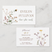 Wildblumen kaufen Visitenkarte (Vorne/Hinten)