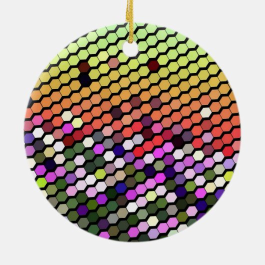 WILDBLUMEN KERAMIK ORNAMENT (Hinten)