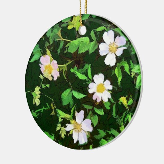 WILDBLUMEN KERAMIKORNAMENT (Links)