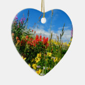 Wildblumen Keramikornament (Rechts)