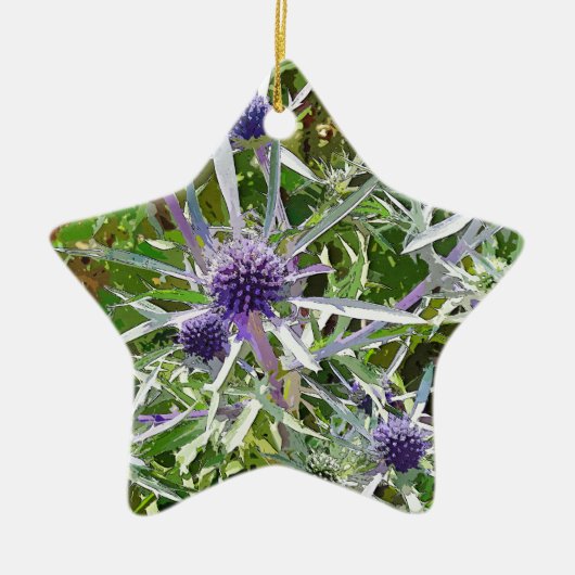 WILDBLUMEN KERAMIKORNAMENT (Vorne)