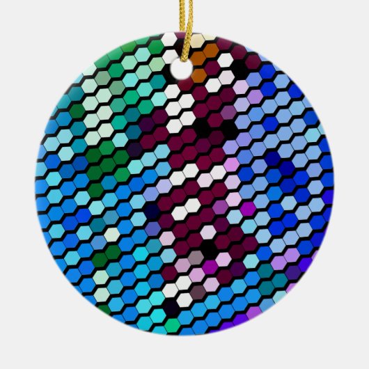 WILDBLUMEN KERAMIKORNAMENT (Vorne)