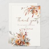 Wildblumen Kinderdusche Einladung (Vorne/Hinten)