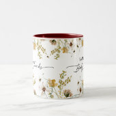 Wildblumen Kinderdusche Gastgeschenk Momento Tasse (Mittel)