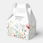 Wildblumen Kinderdusche Geschenkschachtel (Rückseite)