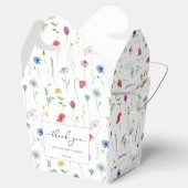 Wildblumen Kinderdusche Geschenkschachtel (Geöffnet)