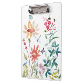 Wildblumen Klemmbrett (Links)