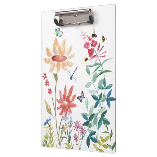 Wildblumen Klemmbrett (Links)