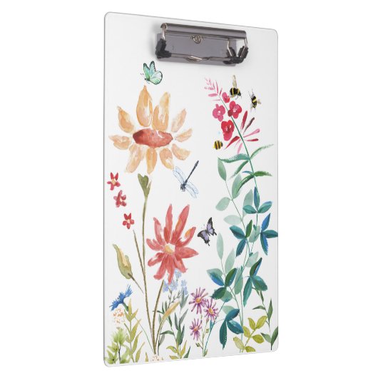 Wildblumen Klemmbrett (Rechts)