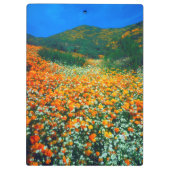 Wildblumen Klemmbrett (Rückseite)
