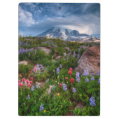 Wildblumen Klemmbrett (Rückseite)
