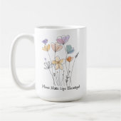 Wildblumen-Kollektion Florale Mama Kaffeetasse (Links)