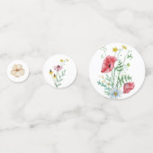 Wildblumen Konfetti (Vorderseiten)