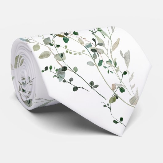 Wildblumen Krawatte (Gerollt)