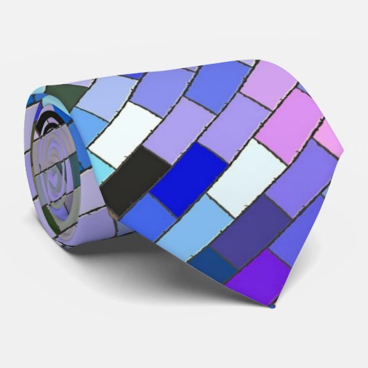 WILDBLUMEN KRAWATTE (Gerollt)