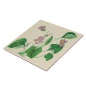 Wildblumen-Land-Küchen-Keramik-Fliesen-Veilchen Fliese (Seite)