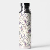 Wildblumen-Lavendel-Boho-Botanik-Blumen Trinkflasche (Links)