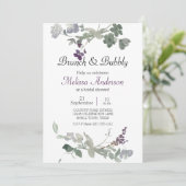 Wildblumen Lavender Bridal Brunch (Stehend Vorderseite)