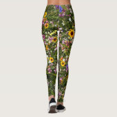 Wildblumen Leggings (Rückseite)