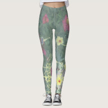Wildblumen-Leggings
