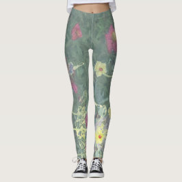Wildblumen-Leggings Leggings