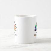 Wildblumen Lehrer Wertschätzung, Zolllehrer Kaffeetasse (Mittel)