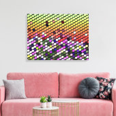 WILDBLUMEN LEINWANDDRUCK (Insitu (Wohnzimmer))