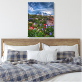 Wildblumen Leinwanddruck (Insitu (Schlafzimmer))