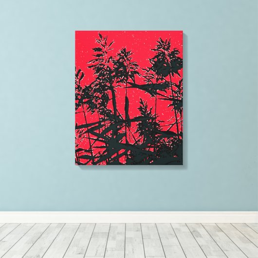 WILDBLUMEN LEINWANDDRUCK (Insitu (Holzboden))