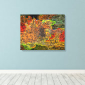 WILDBLUMEN LEINWANDDRUCK (Insitu (Holzboden))