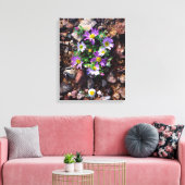 Wildblumen Leinwanddruck (Insitu (Wohnzimmer))